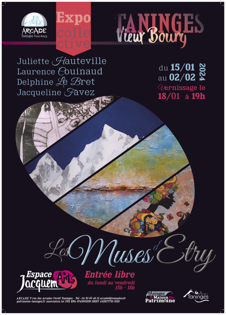 Expo Taninges Les Muses d'Etry