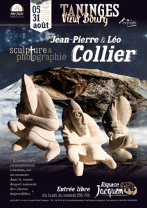 Sculpture et photo. Jean-Pierre et Léo Collier