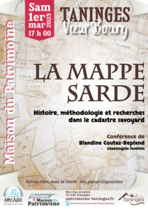 La mappe sarde. Conférence de Blandine Coutaz-Repland