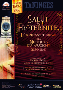 Affiche de l'animation Salut et Fraternité.