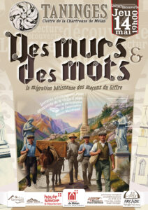 Prochainement au cloître de Mélan, Des murs et des Mots. Lecture découverte.