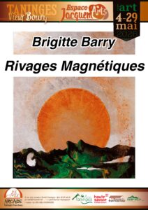 Affiche de l'exposition Brigitte Barry - Visuel