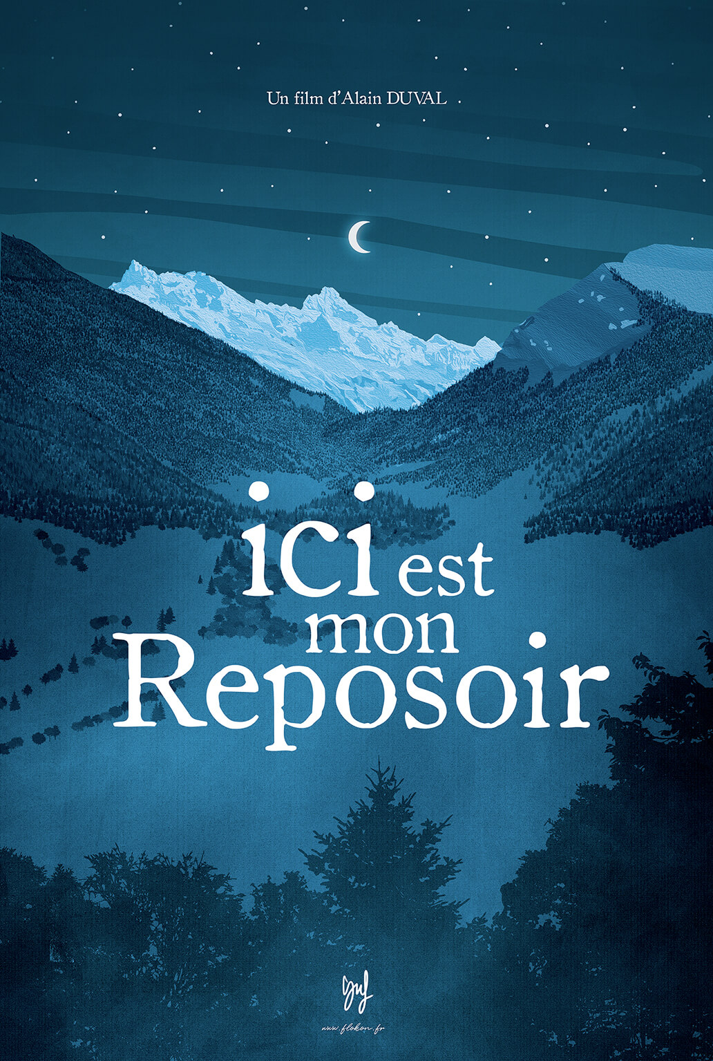 Visuel de l'affiche Ici est mon Reposoir.