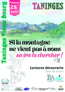 Visuel de l'exposition Si la montagne ne vient pas à nous.